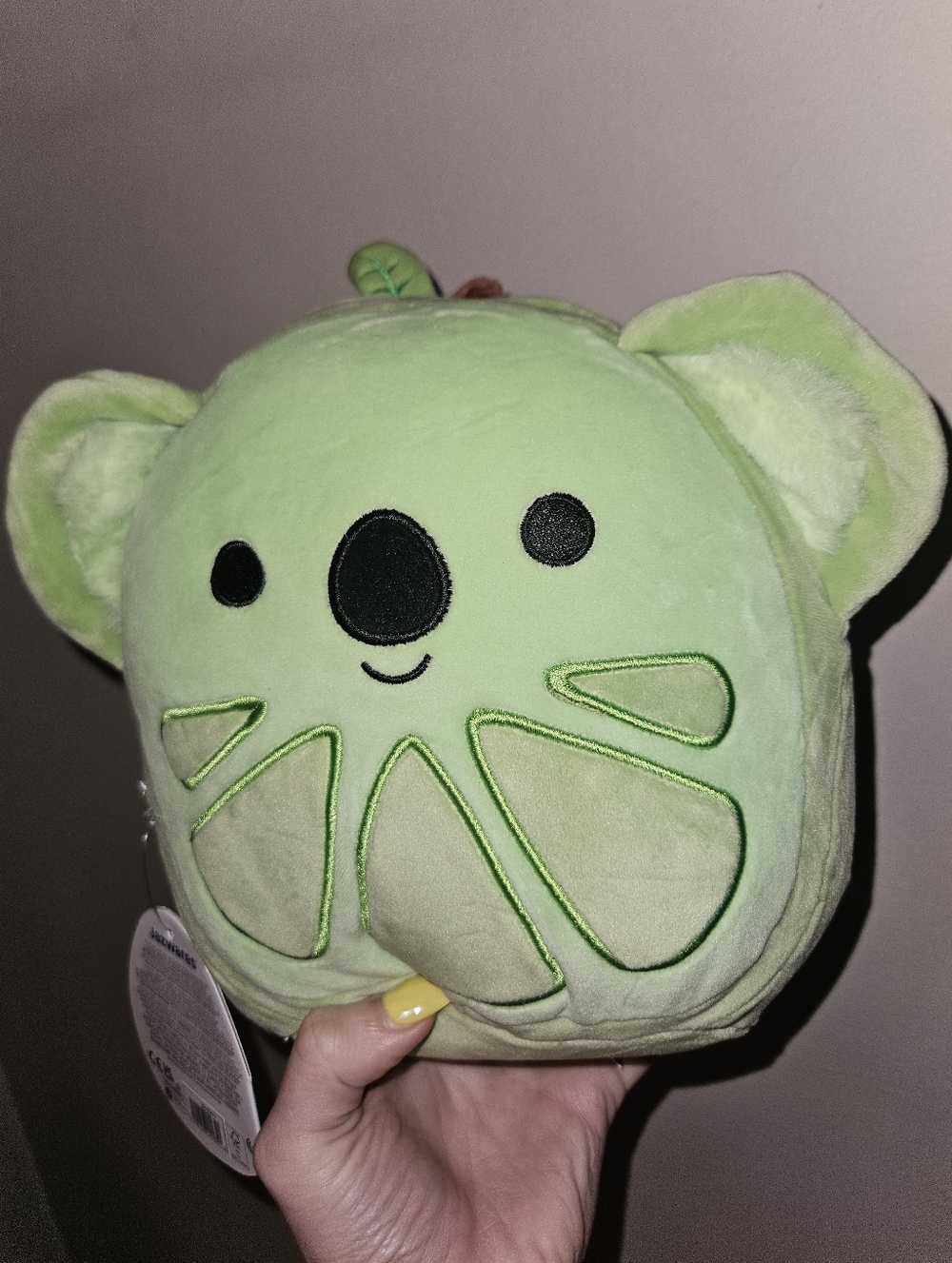 NWT Squishmallows Benjamin The Green Lime Koala Bear 8" Plush